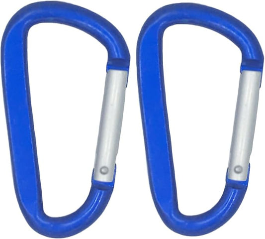 LESHIRY Large Carabiners Keychain 3" Aluminum D Shape Premium Durable D-Ring by LESHIRY