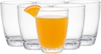 KLIFA- ETON- 15.2 ounce, Acrylic Drinking Glasses Set, BPA-Free Tumblers by KLIFAHome
