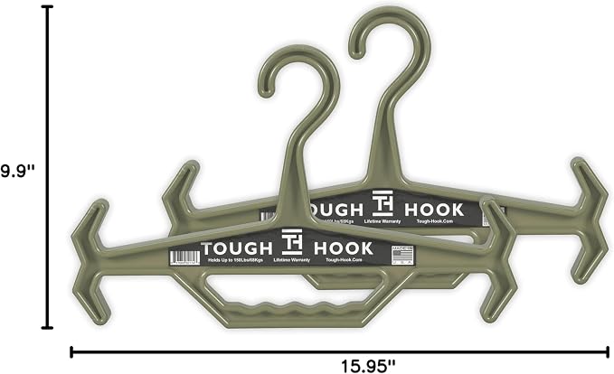 Tough Hook Original Heavy Duty Hangers – The Superhero of Hangers USA-Made - Image 8