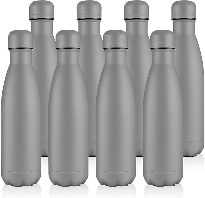 Volhoply 17oz Stainless Steel Water Bottles Bulk, Leakproof Insulated Metal by LiveFully%EF%BC%8CDrinkFreely%E2%80%94KeepGoingwithVolhoply%EF%BC%81