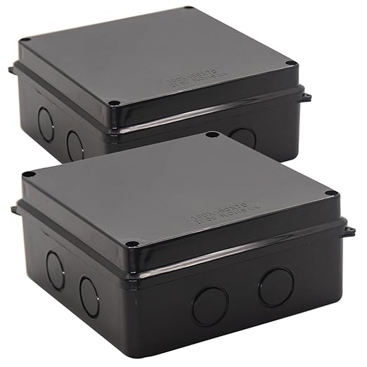 Project Box IP65 Waterproof Dustproof Junction Boxes ABS Plastic DIY Electronic by LuSumtly