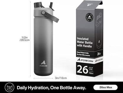 POWCAN 26 oz Insulated Water Bottle - Image 6
