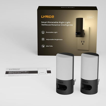 Lyridz Plug-in LED Rotatable Night Light - Image 9