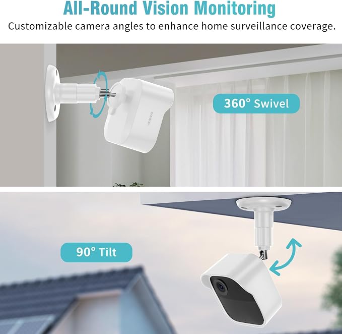 Wall Mount for Blink Outdoor Cameras, 3 Pack Weatherproof Housing, 360 Degrees - Image 4