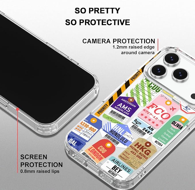 MOSNOVO for iPhone 17 Pro Case | Military Grade 6.6ft Drop Tested | Camera - Image 4