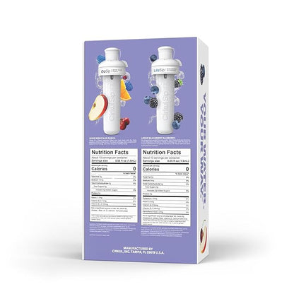 Cirkul 32oz. Matte Periwinkle Stainless Steel Water Bottle Starter Kit - Image 2