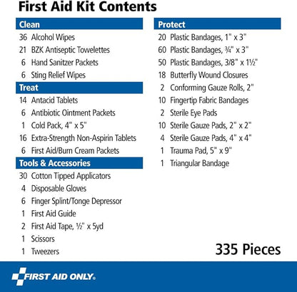 First Aid Only 91247 OSHA-Compliant First Aid Kit, All-Purpose 100-Person - Image 3