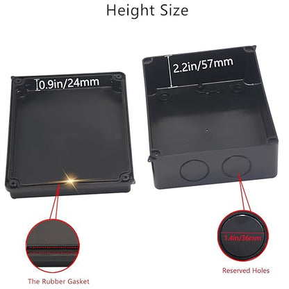 Project Box IP65 Waterproof Dustproof Junction Boxes ABS Plastic DIY Electronic - Image 4