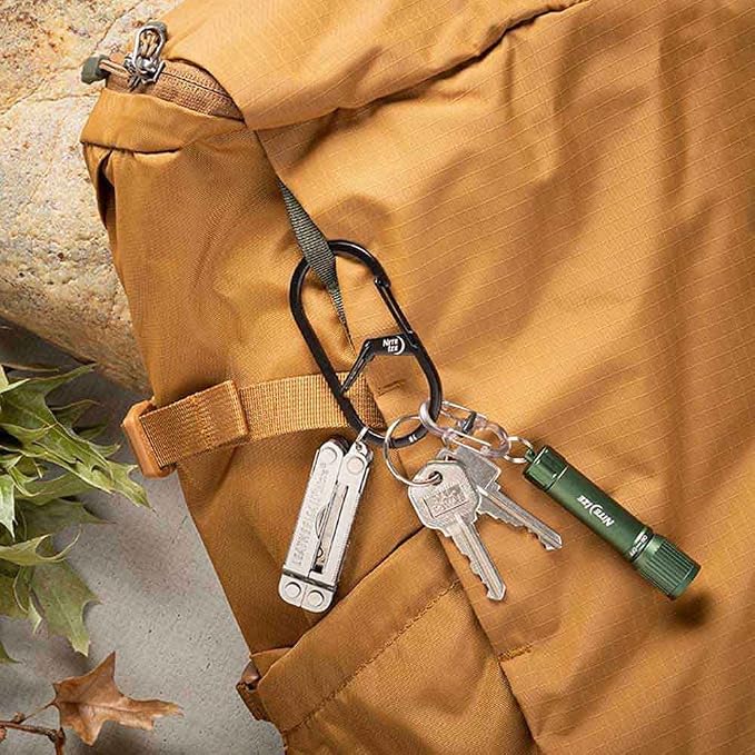 Nite IZE GS4-01-R6 G-Series Dual Chamber Carabiner #4, Dual Security Carabiner - Image 4