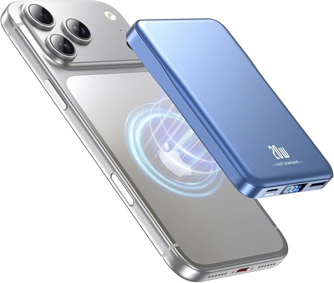 Aobbow Magnetic Portable Charger, 10000mAh by Unknown