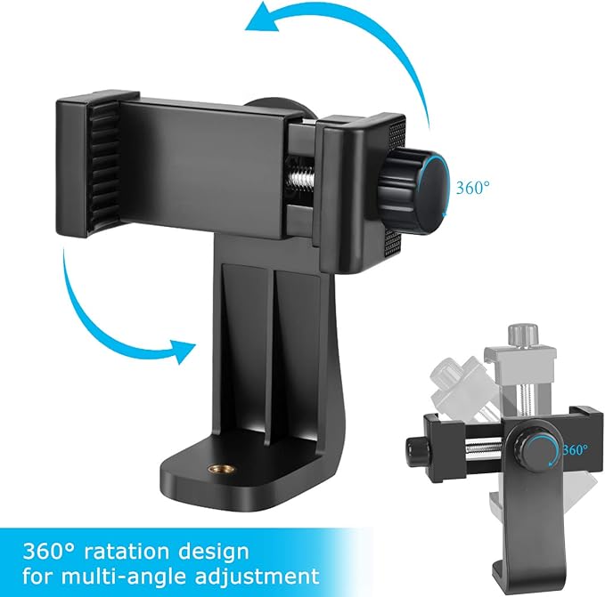 SharingMoment Premium Smartphone Holder/Vertical and Horizontal Tripod Mount - Image 2
