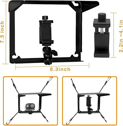 Cell Phone Fence Mount with Shade - Image 2
