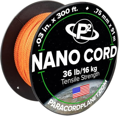 Paracord Planet Nano Cord –Lightweight Nylon Nano Paracord – Great by ParacordPlanet