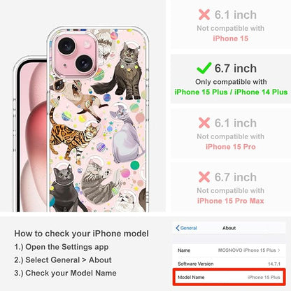 MOSNOVO Case for iPhone 15 Plus/iPhone 14 Plus - Image 2