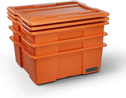DECKED Payloader 32 L - 75 lb Bin / 200 lb Lid Load Rated by DECKED