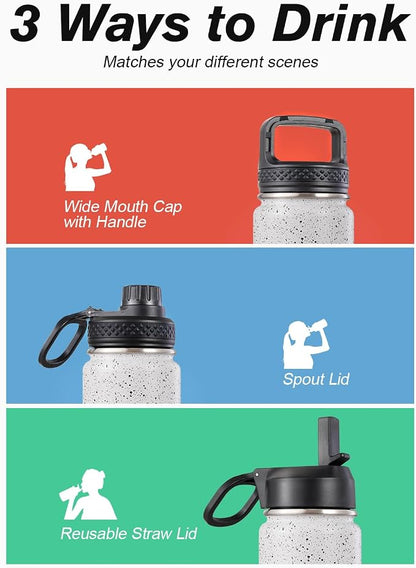 Coolflask Water Bottle 24 oz Insulated - Image 5