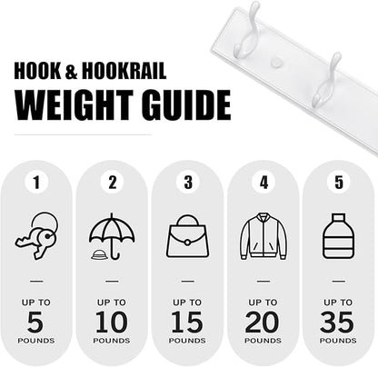 Badiano Wooden Coat Rack, Wall-Mounted Organizer - Image 3