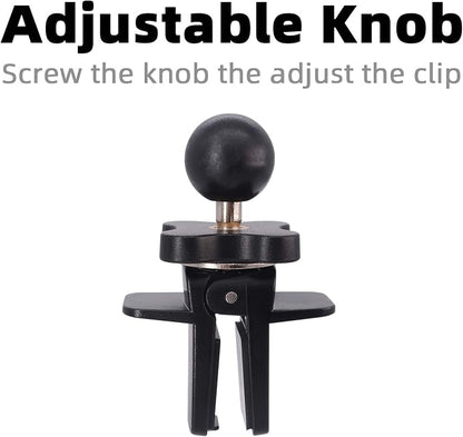 for Garmin Air Vent Mount Holder - 17mm Ball Phone/GPS Vent Mount Base - Image 3