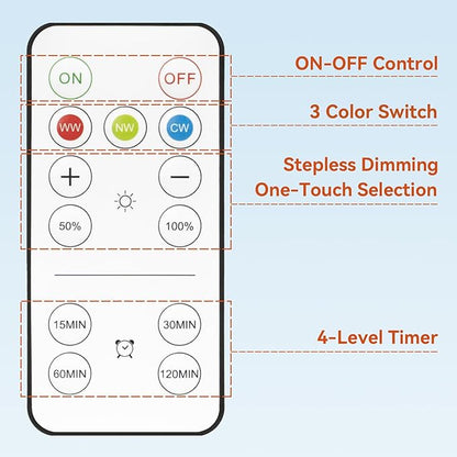 Neporal MagicGlow Rechargeable Light Bulbs - Image 7