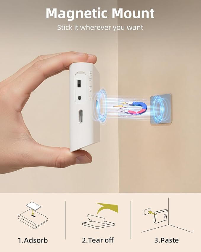 EZVALO 6 Pack Motion Sensor Night Lights, Sync LED Stair Lights Indoor - Image 6