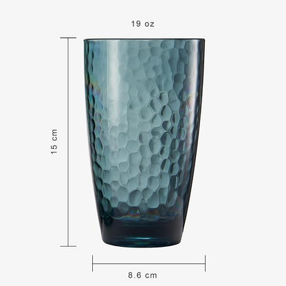Unbreakable Large Premium Plastic Reusable Drinking Glasses Restaurant Cups - Image 6