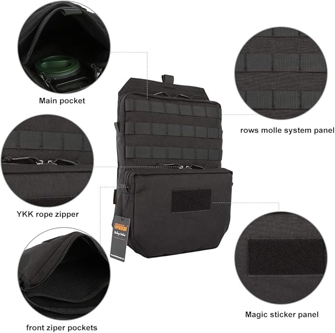 EXCELLENT ELITE SPANKER Tactical MOLLE Hydration Pack - Image 3
