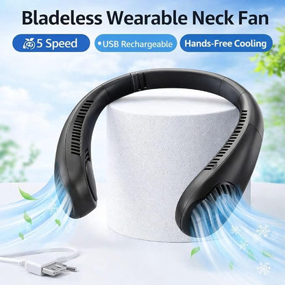 Portable Neck Fan, Bladeless Neck Fan - Image 9
