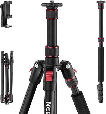 NEEWER Basics TP15 Camera Tripod Monopod, Ball Head Not Included by Neewer
