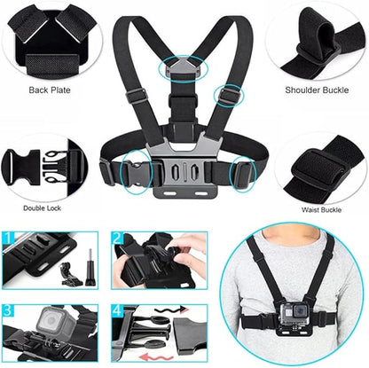 Reflex Camera 19-in-1 Action Camera Accessories Kit Compatible - Image 2