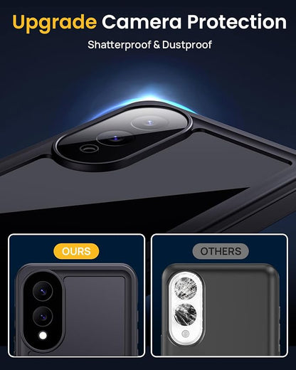 Lanhiem for Samsung Galaxy S25 Edge Phone Case, IP68 Waterproof Dustproof Case - Image 5