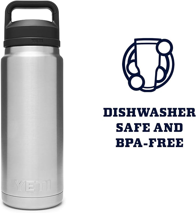 YETI Rambler 26 oz Bottle, Vacuum Insulated, Stainless Steel - Image 5