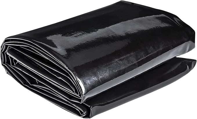 ToLanbbt Pond Liner 10 x 13 Ft, 20 Mil HDPE UV Resistant Preformed Pond Liner by ToLanbbt