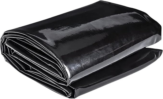 ToLanbbt Pond Liner 10 x 13 Ft, 20 Mil HDPE UV Resistant Preformed Pond Liner by ToLanbbt