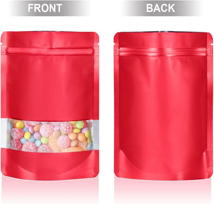 5.5"x7.8" 120pcs Mylar Bags for Food Storage, Smell Proof Bag - Image 4