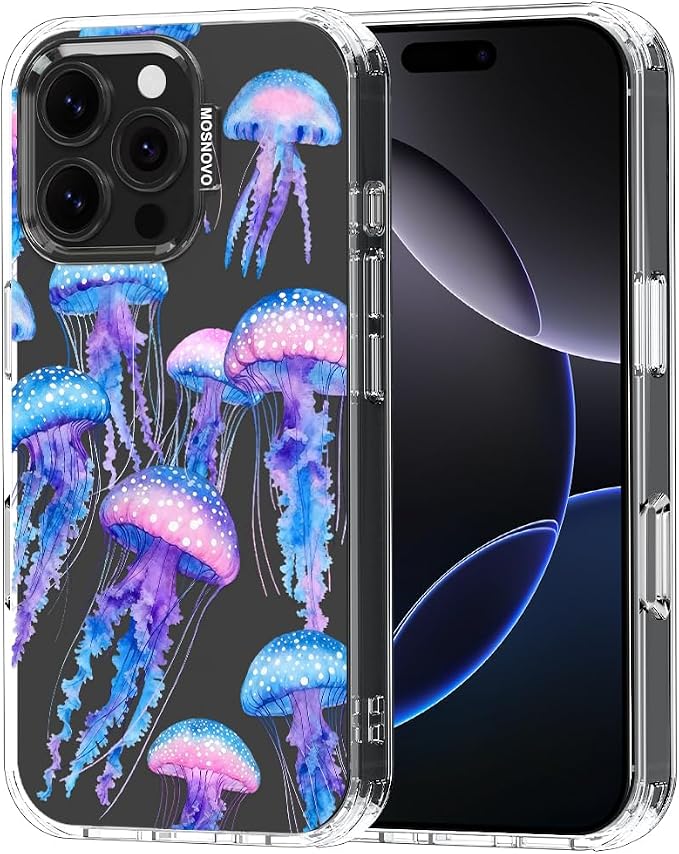 MOSNOVO for iPhone 16 Pro Max Case, Shockproof Military-Grade Protection 6.6ft by Mosnovo