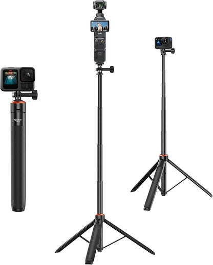 53.5" Action Camera Selfie Stick Tripod - Image 8