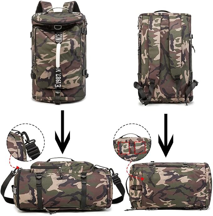 Outdoor Waterproof Backpack Hiking, Camping Large Capacity Multifunctional - Image 6
