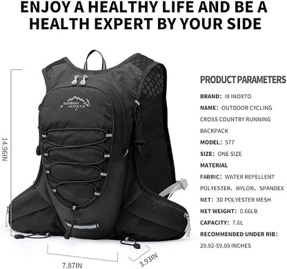 IX INOXTO Running Hydration Vest - Image 2