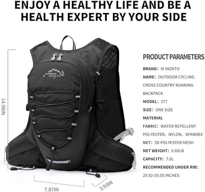 IX INOXTO Running Hydration Vest - Image 2
