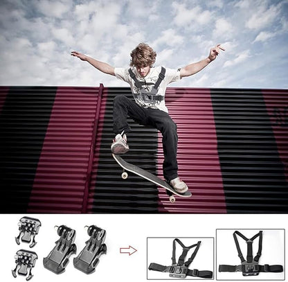 Reflex Camera 19-in-1 Action Camera Accessories Kit Compatible - Image 8
