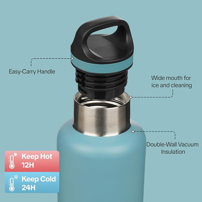 BJPKPK Insulated Water Bottle 32OZ Stainless Steel Water Bottle - Image 2
