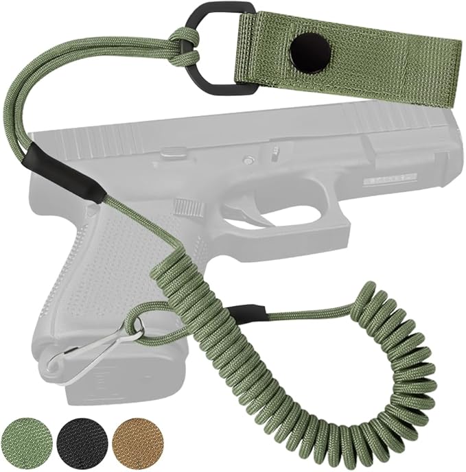 TECEUM Tactical Pistol Lanyard – 3+ Colors – Equipment Accessories by TECEUM