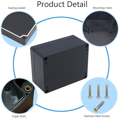 Junction box, Raculety Electrical Project Case Power Junction Box, Project Box - Image 5