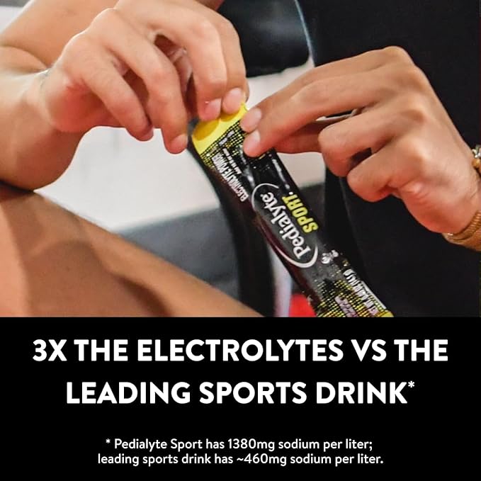 Pedialyte Sport Electrolyte Powder Packets Hydration Station, Variety Pack - Image 3