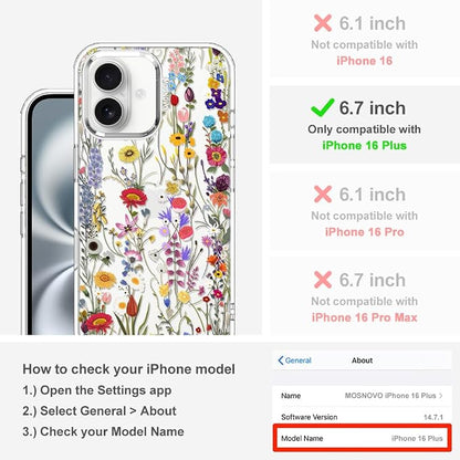 MOSNOVO Case for iPhone 16 Plus - Image 2