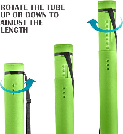 JJRING Green Poster Tube, Poster Carrying Case - Image 4