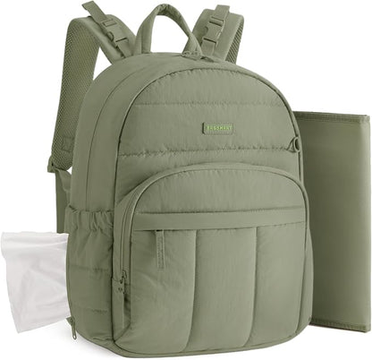 BAGSMART Diaper Bag Backpack, Lightweight Stroller-Friendly Diaper Bag by BAGSMART