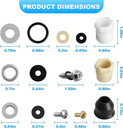 for 630-7755 Wall Hydrant Repair Kit Fit Mansfield Wall Hydrants - Image 2
