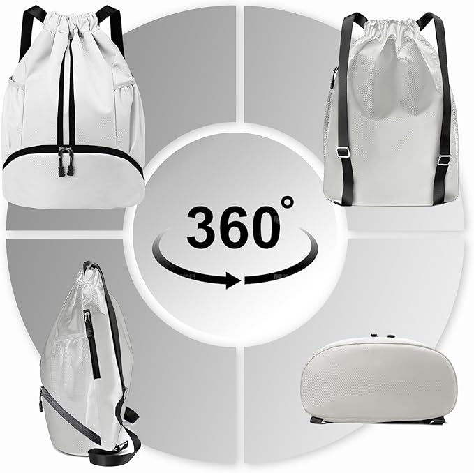 Hoedia Sports Drawstring Backpack - Image 7