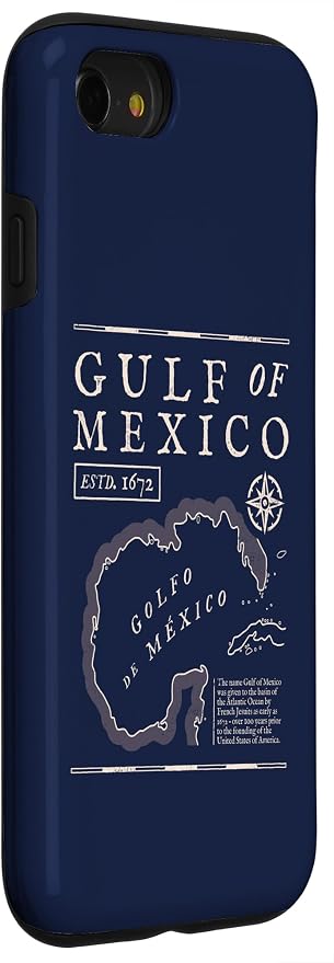 Gulf of Mexico 1672 Historic Map Case - Image 3